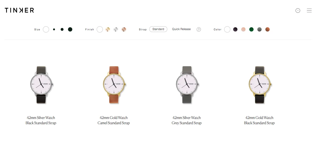 Tinker Product Search