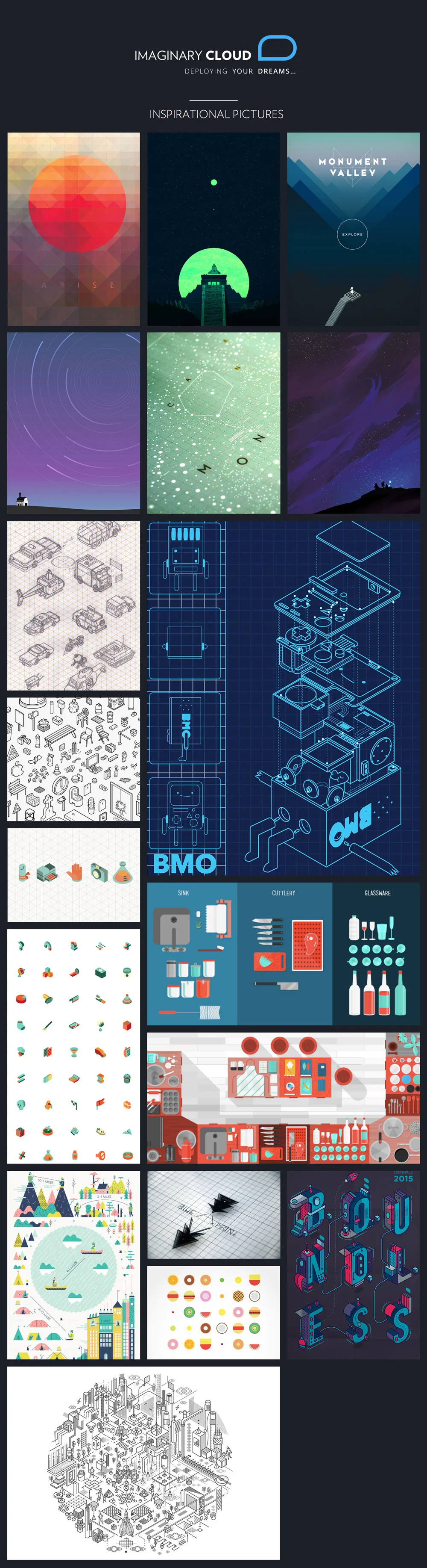 Imaginary Cloud Mood Board