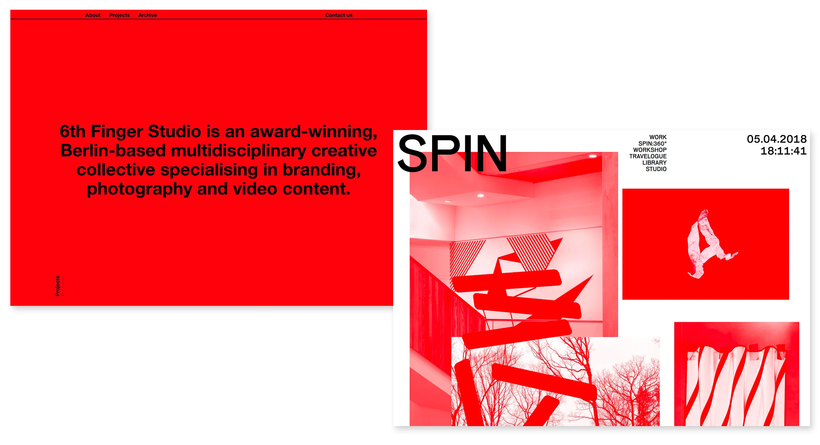 http://6thfinger.studio; http://spin.co.uk