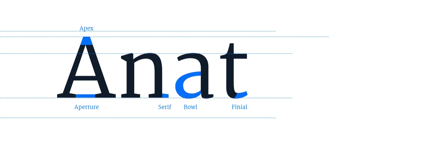 Anatomy of Typography