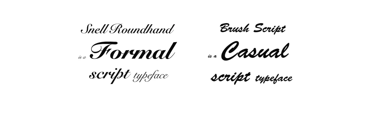 Font type classification