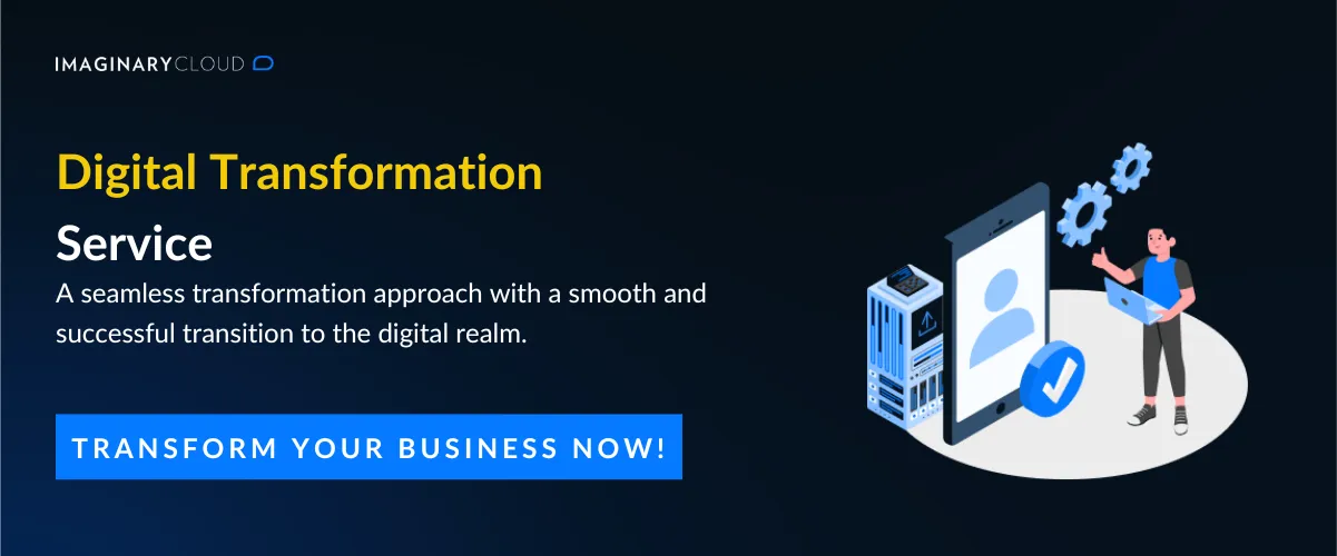 Digital Transformation service call-to-action