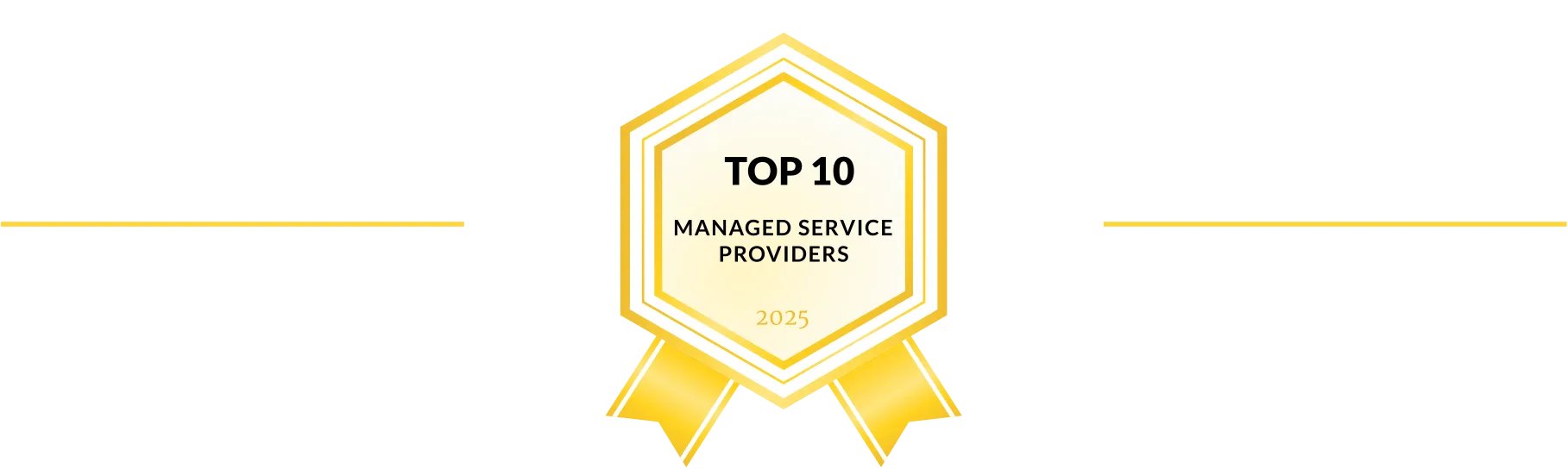 top Managed Service Providers badge