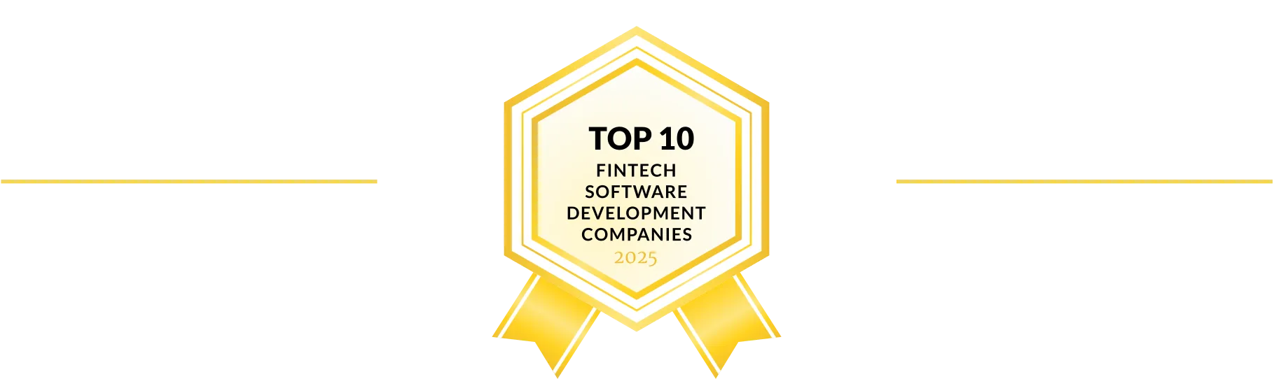top fintech development companies badge