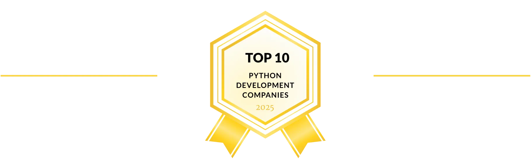 top python development companies badge