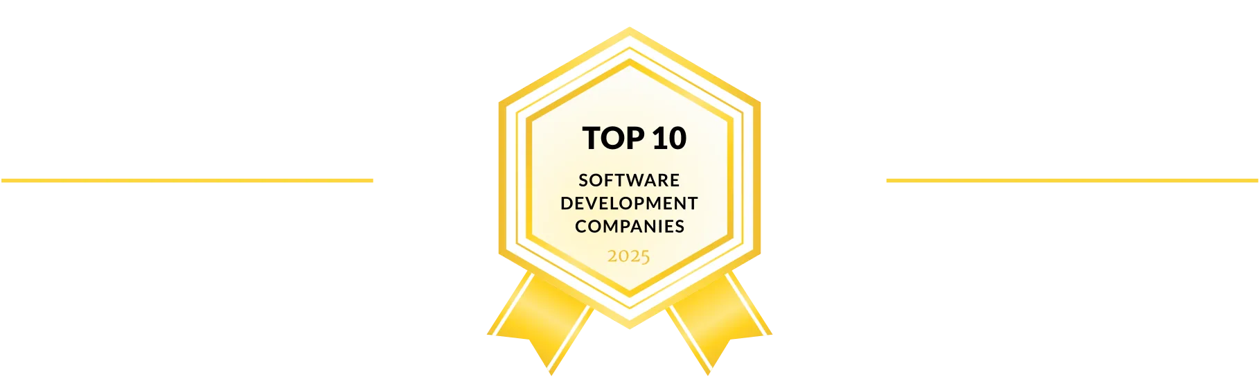 top software development companies badge