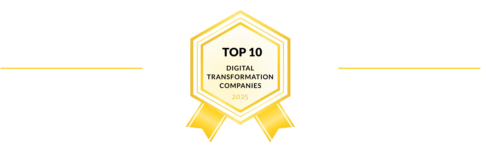 top digital transformation companies badge