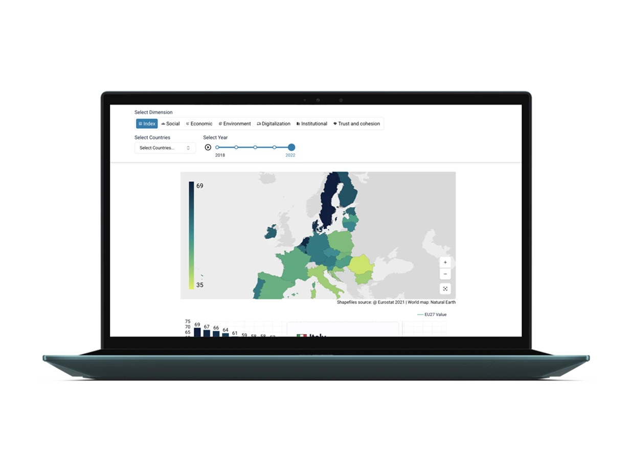 Transformation de la plateforme d'analyse socio-économique de l'Europe