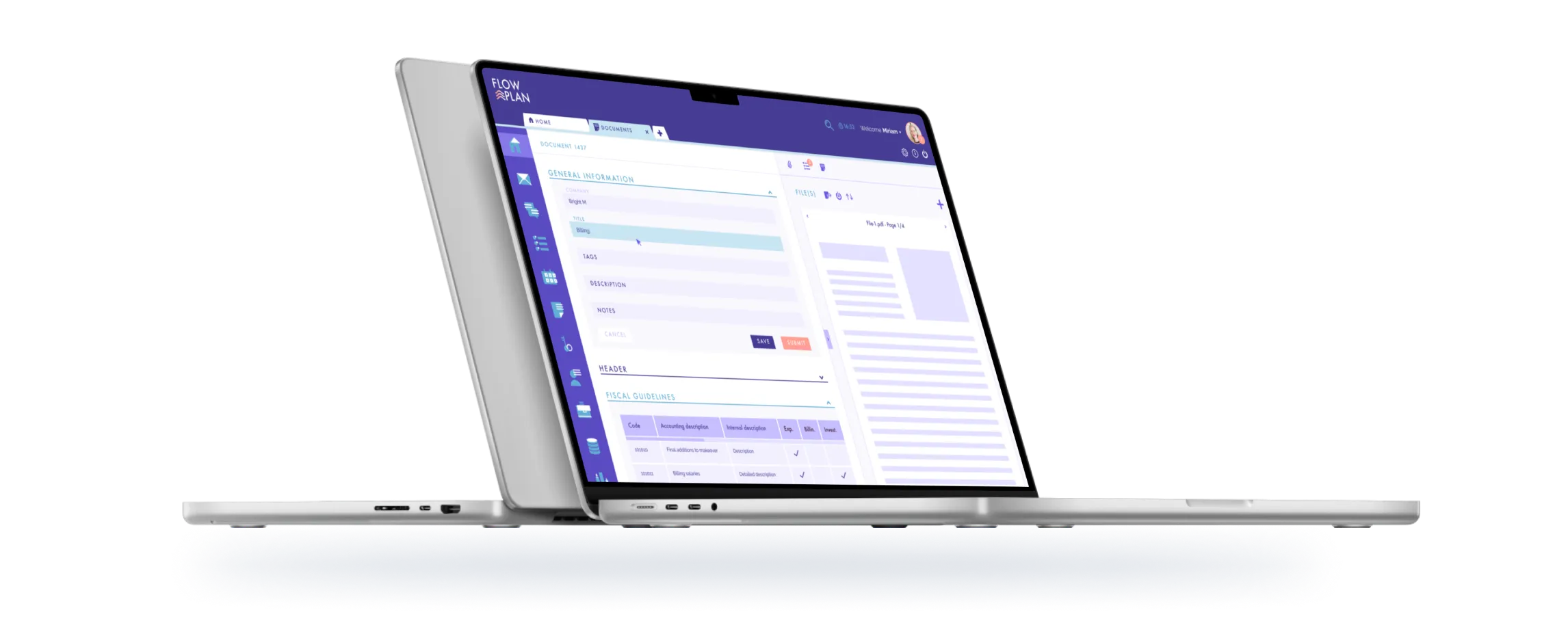 En regnskabs- og opgavestyringssoftware
