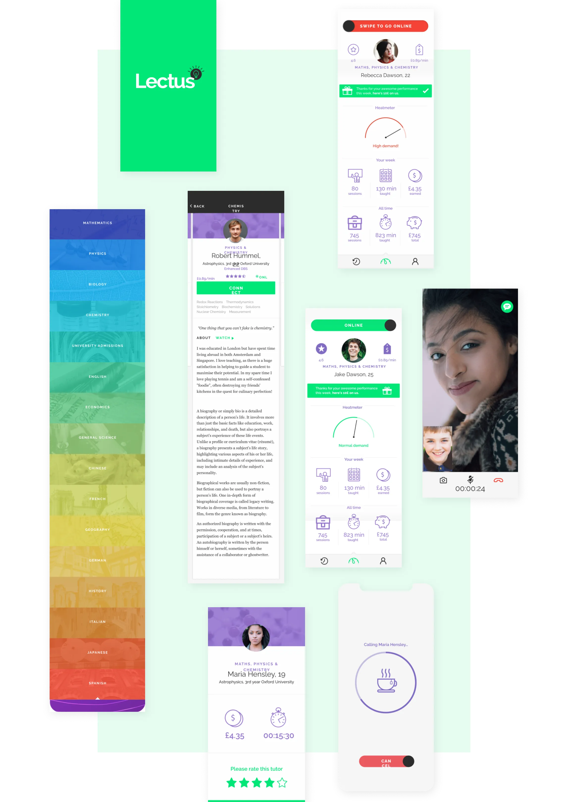 Lectus' nydesignede app bruges nu af +100 Cambridge-studerende og vejledere