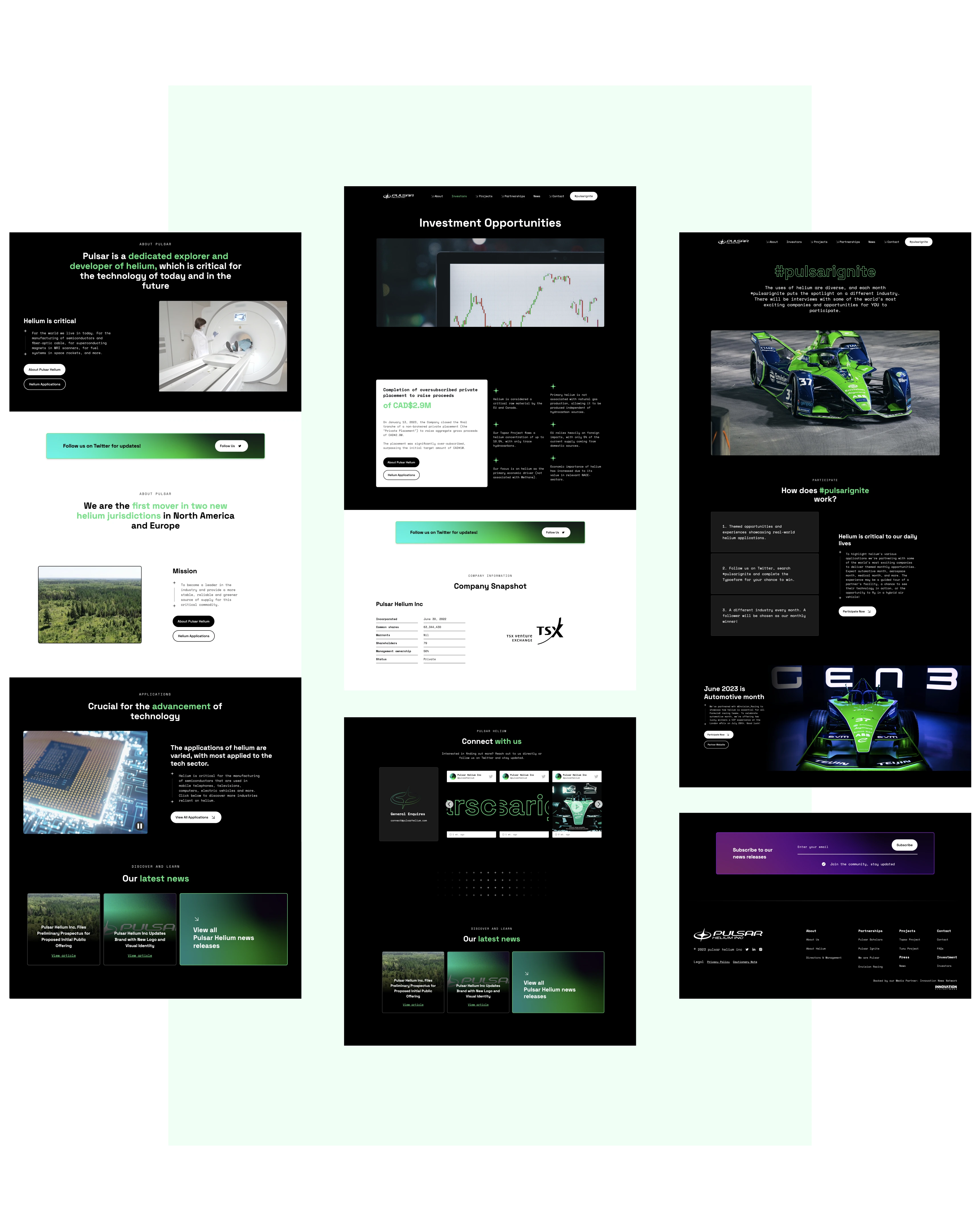 Hvordan et UX-drevet design hjalp Pulsar Heliums investorengagement