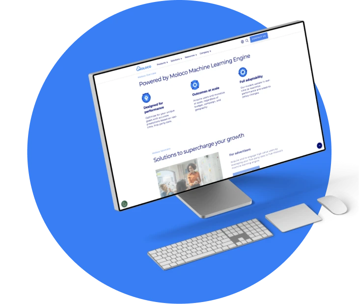 Moloco project screen