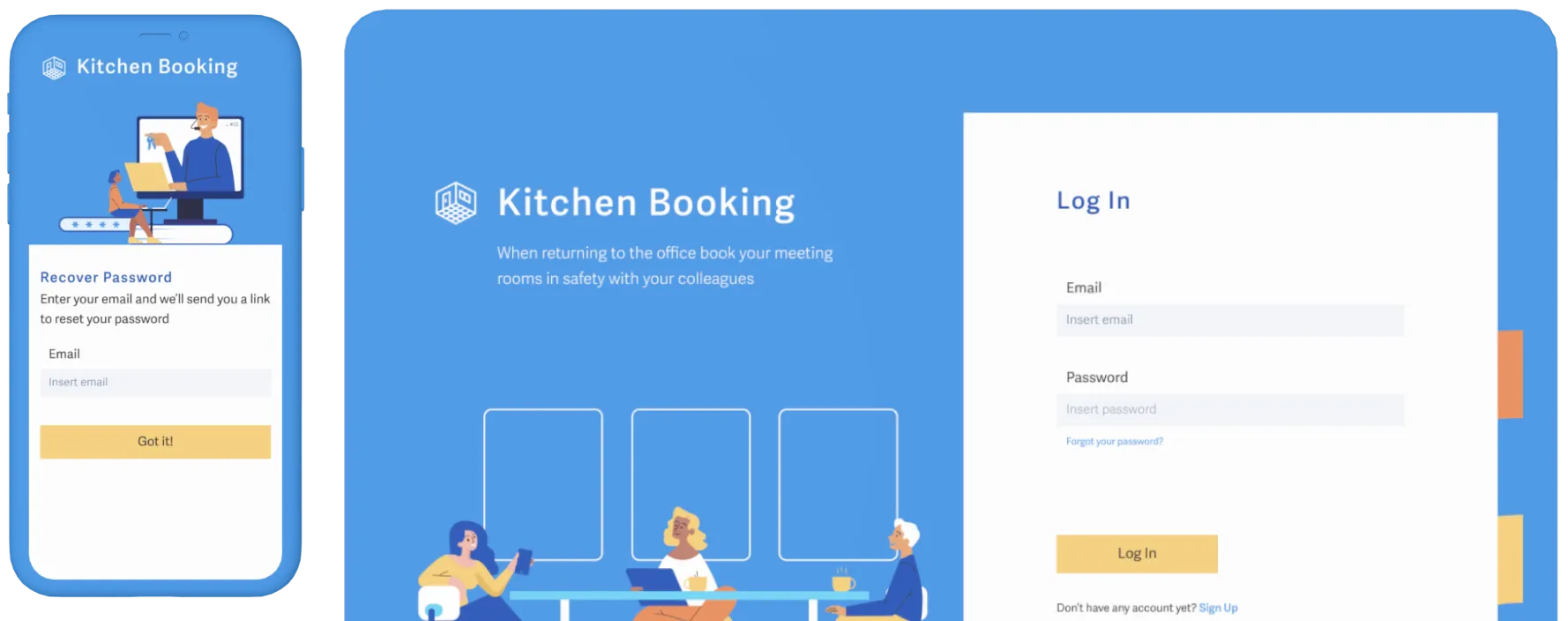 Kitchen Booking