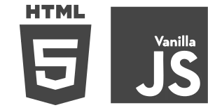 HTML + Vanilla JS