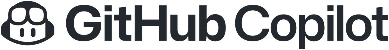 GitHub Copilot logo in black