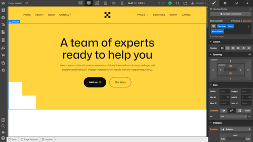 Static Content - Construcfy X Webflow Template