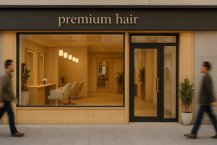 Comment installer une enseigne pour un salon de coiffure 