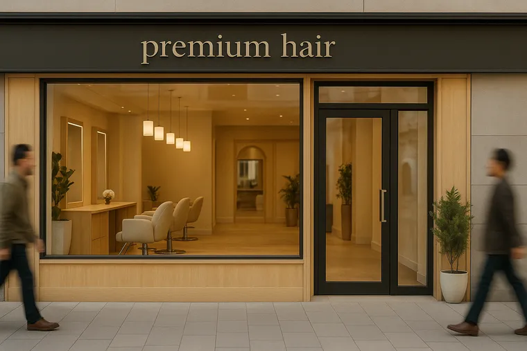 Comment installer une enseigne pour un salon de coiffure 