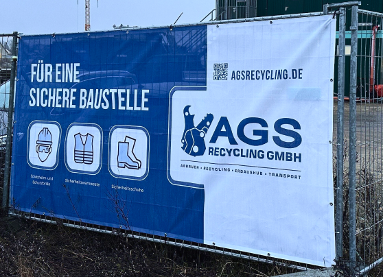 AGS Bauzaun-Banner 2