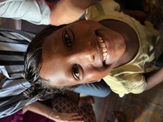 Child with big smile