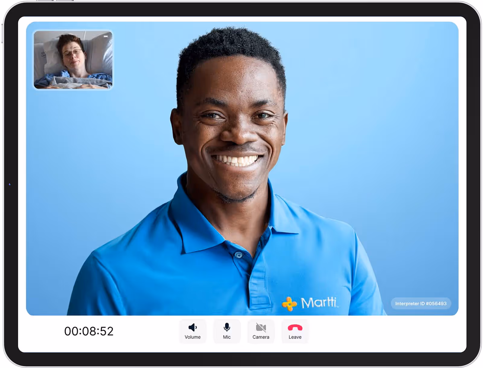 Interpreter on an iPad
