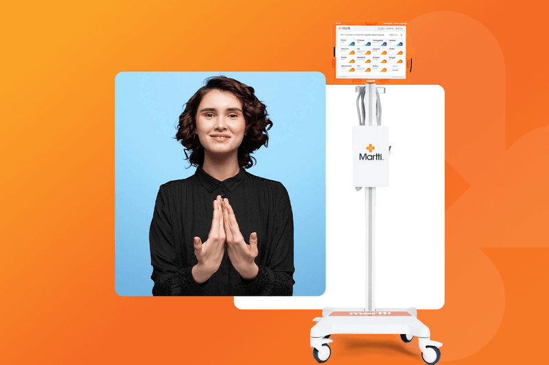 Video Remote Interpreting in Healthcare: VRI, ASL & ADA - Martti
