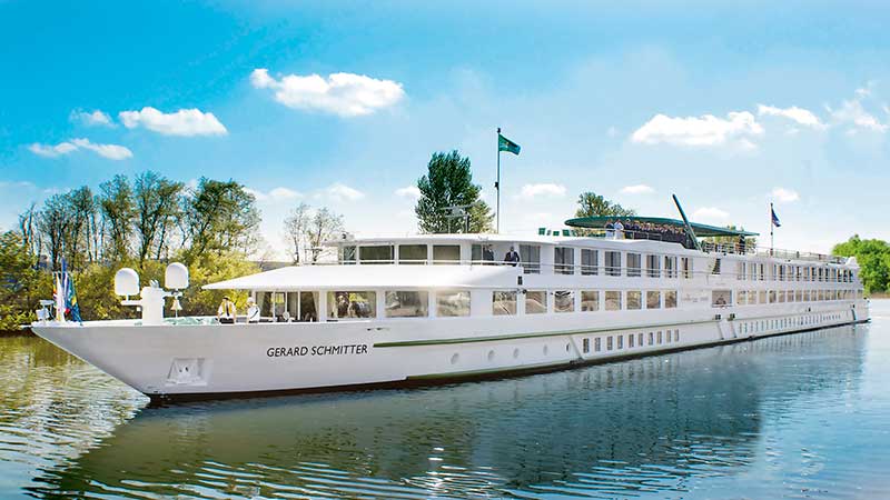 Elvecruiseskipet MS Gerard Schmitter. Foto: Elite Travel