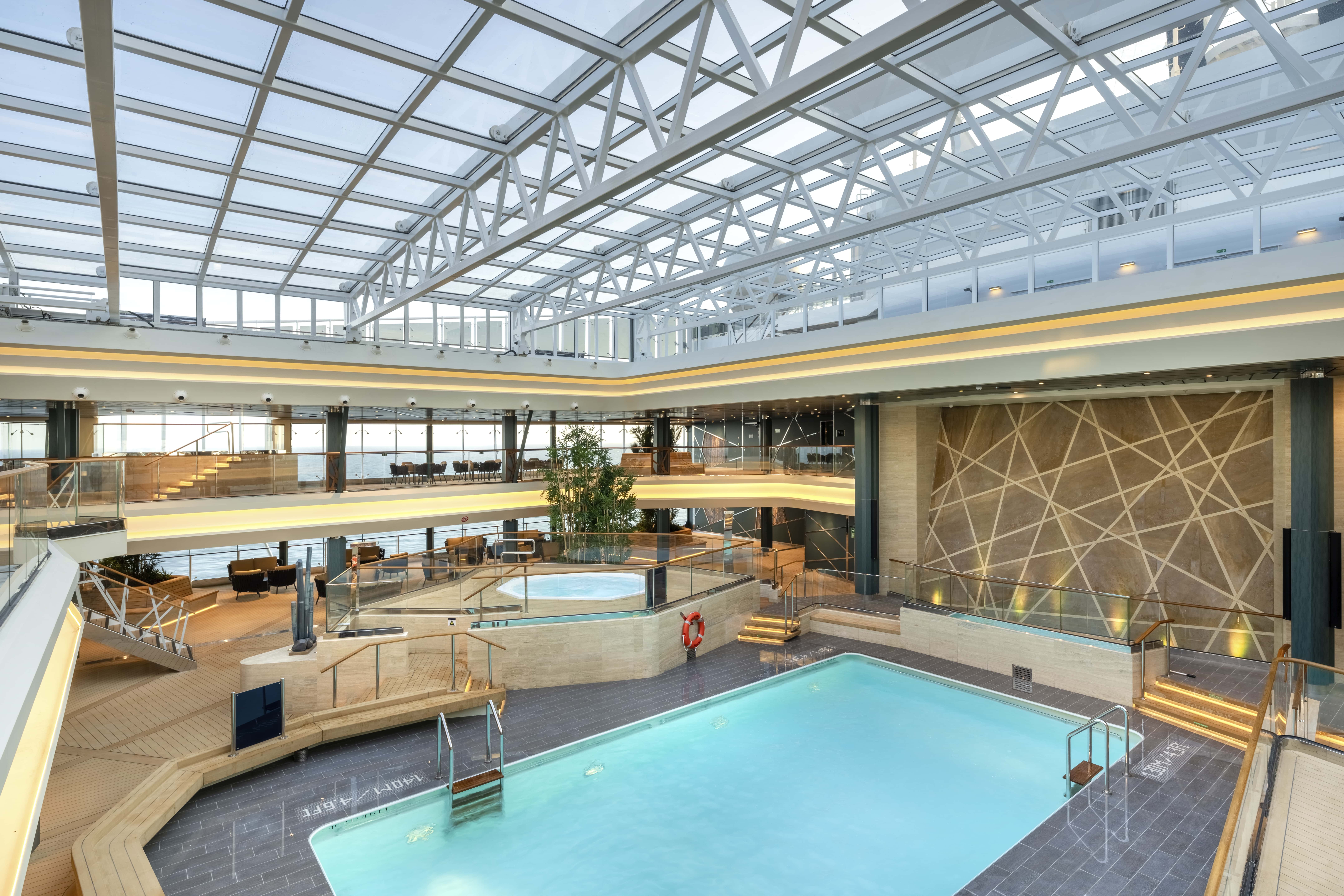 Bamboo Pool, MSC Euribia. Foto: MSC Cruises