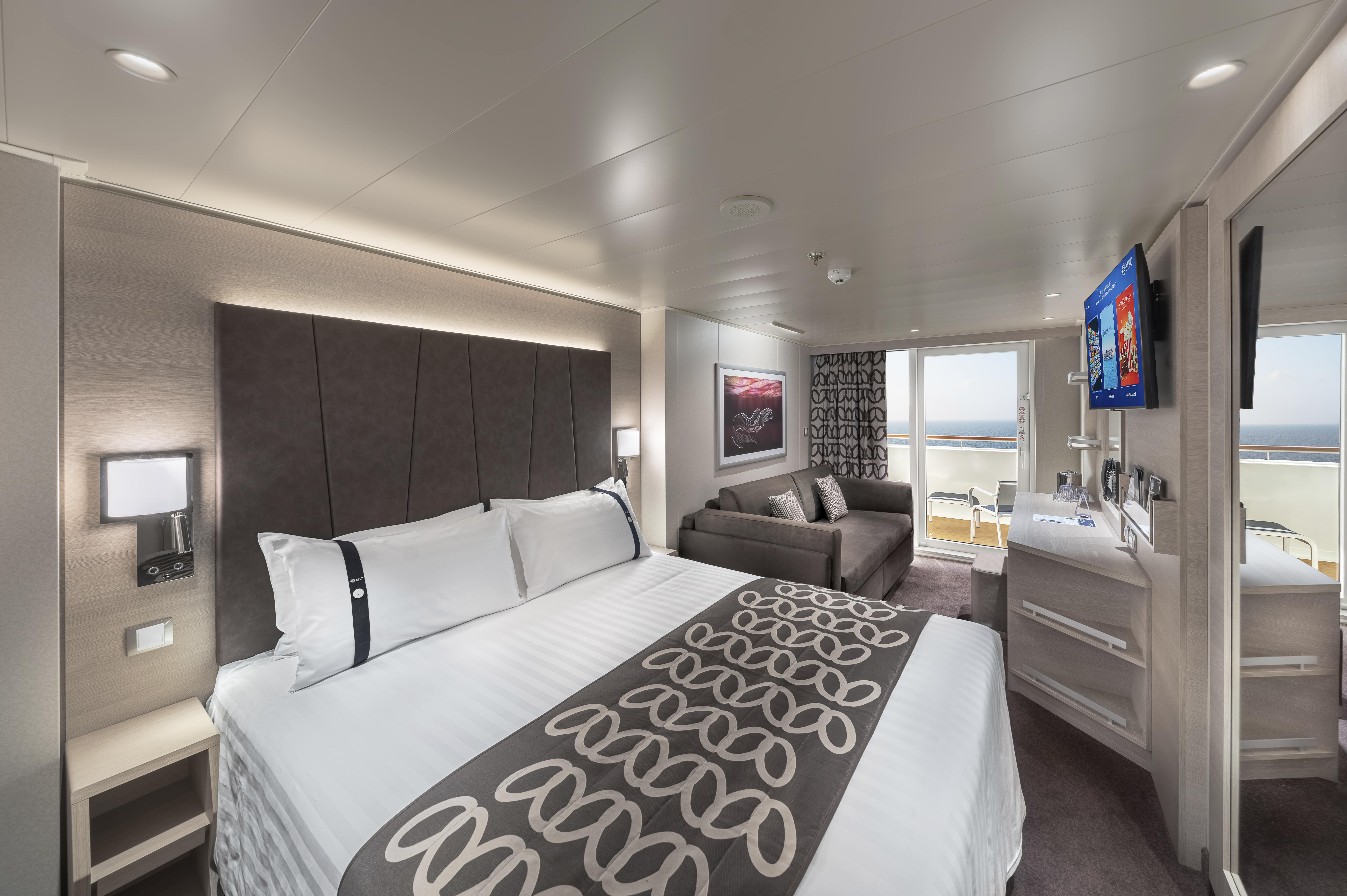 Deluxe Balcony, MSC Euribia. Foto: MSC Cruises