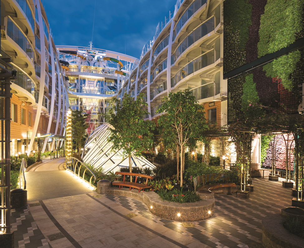Central Park, Harmony of the Seas. Foto: Royal Caribbean
