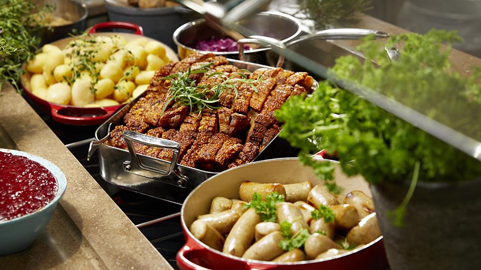 Julebuffet. Foto: Color Line