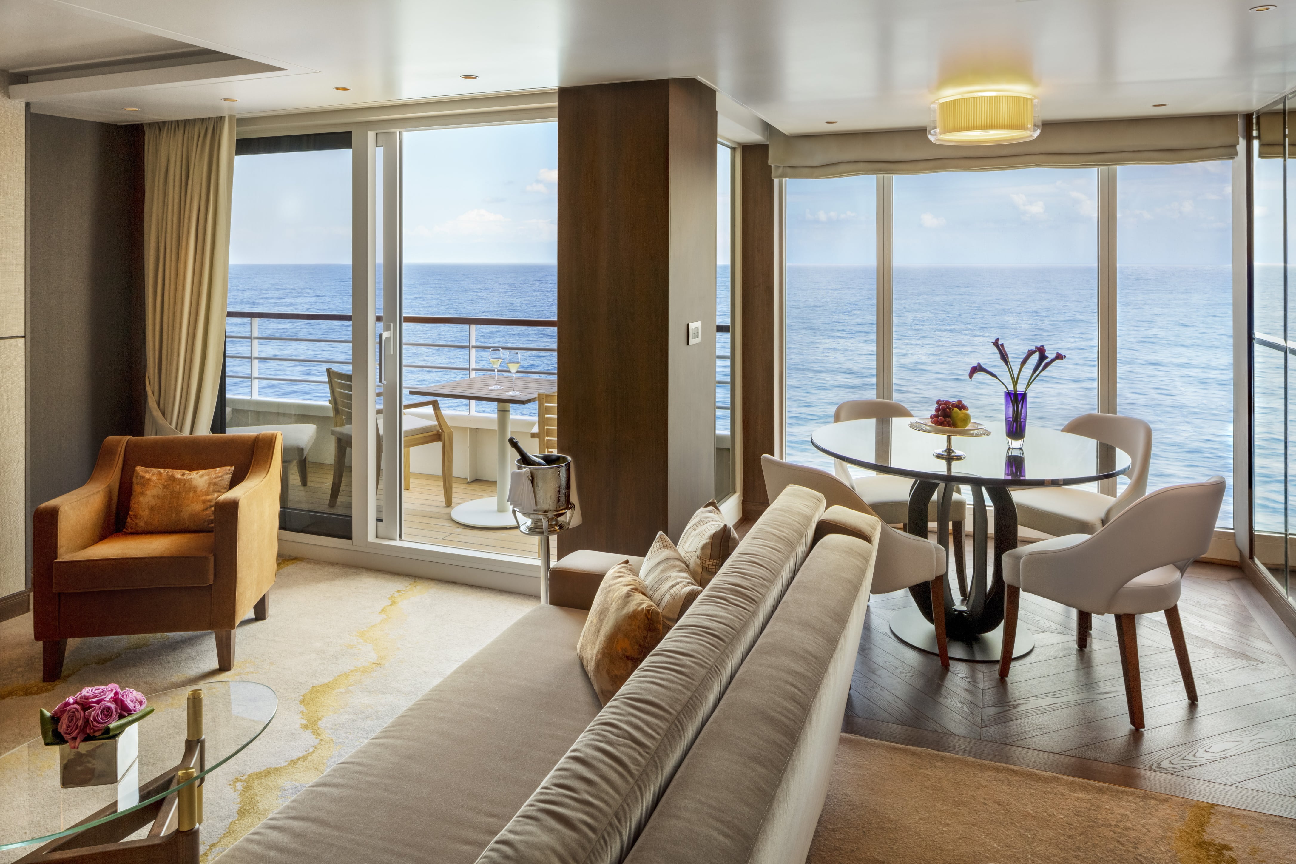 Crystal Penthouse Suite. Foto: Crystal Cruises
