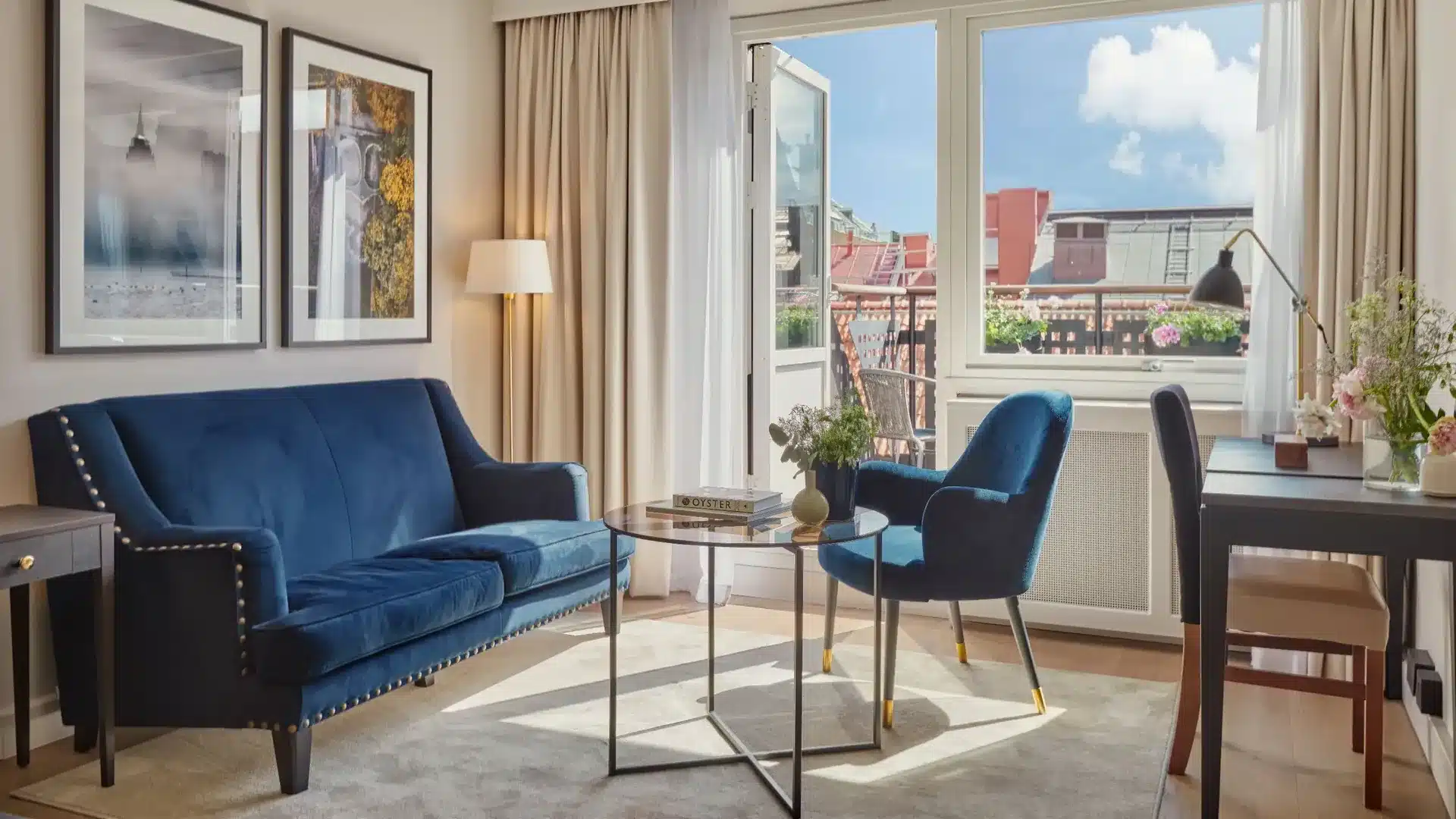 Deluxe dobbeltrom med balkong. Foto: Hotel Reisen