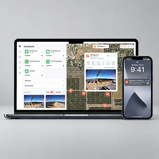 Laptop showing the Torch Intelligence Platform