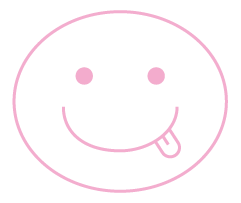 A smiley face logo