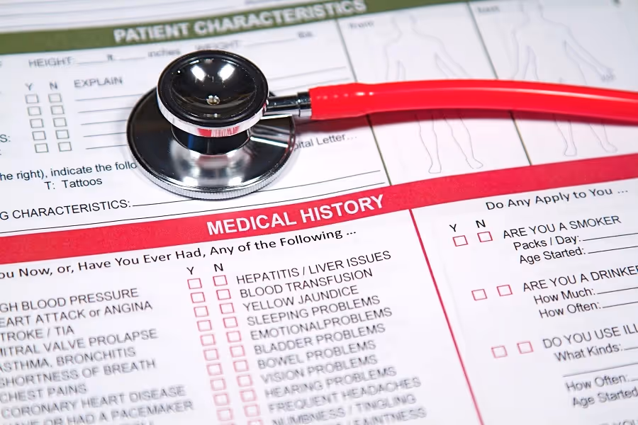 Medical History Form