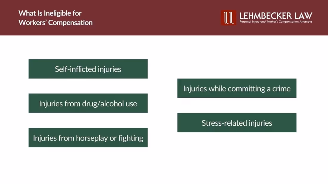 What Is Ineligible for Workers’ Compensation