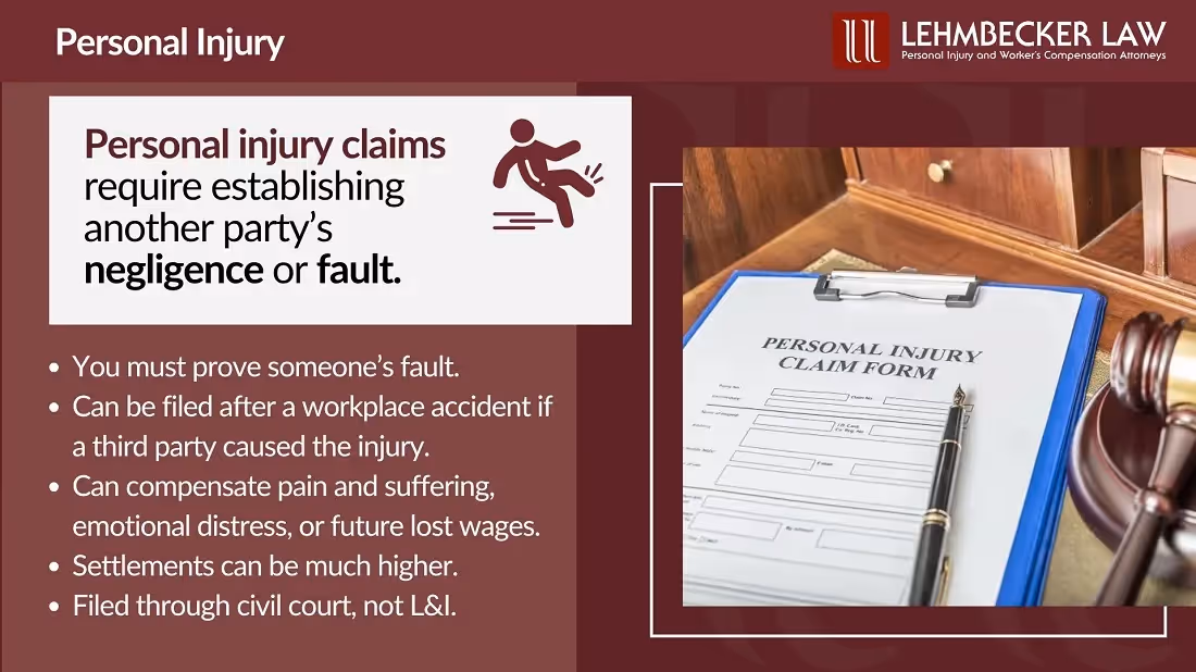 Personal Injury vs Workers’ Comp