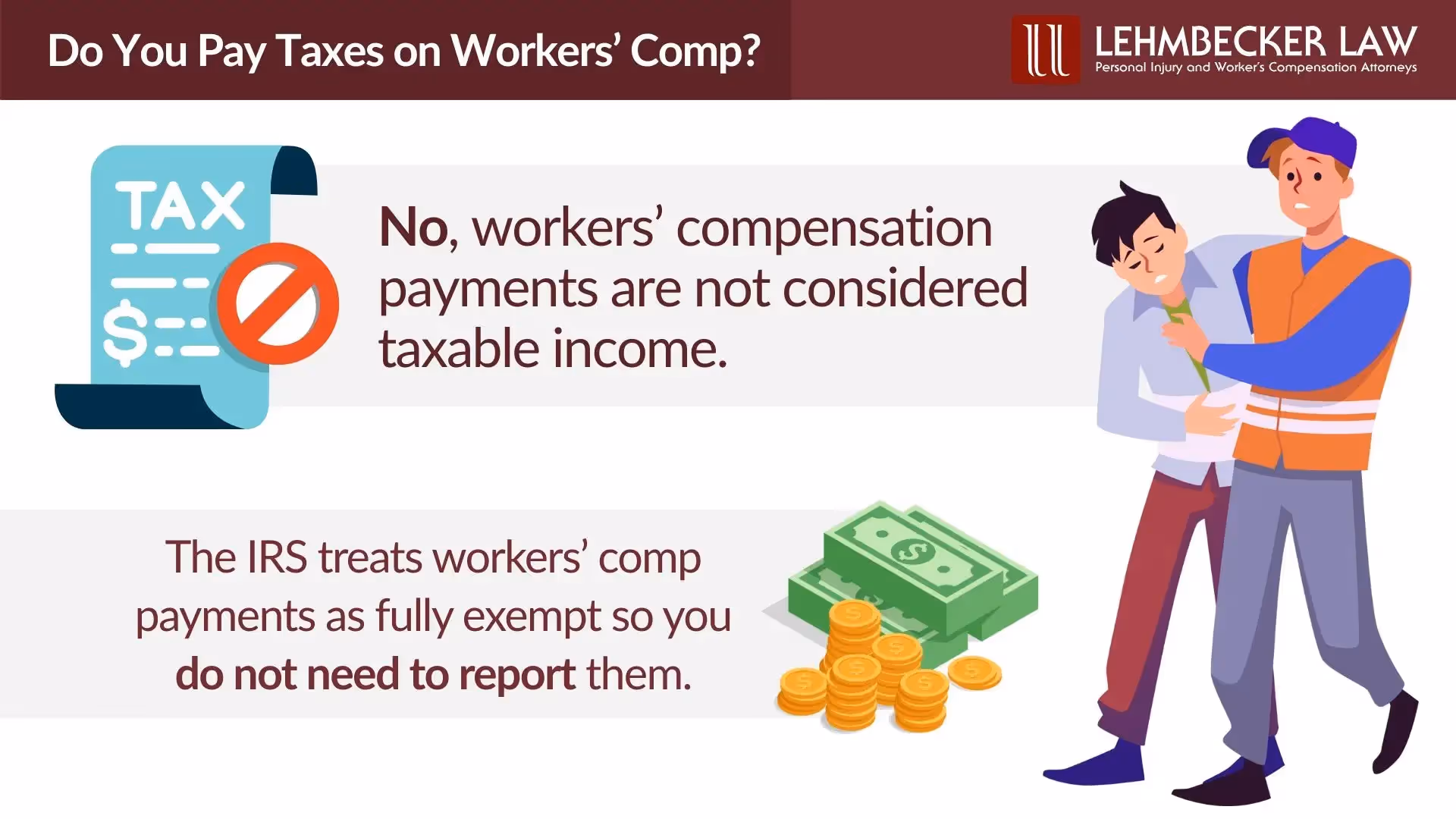 Are workers’ compensation benefits taxable?