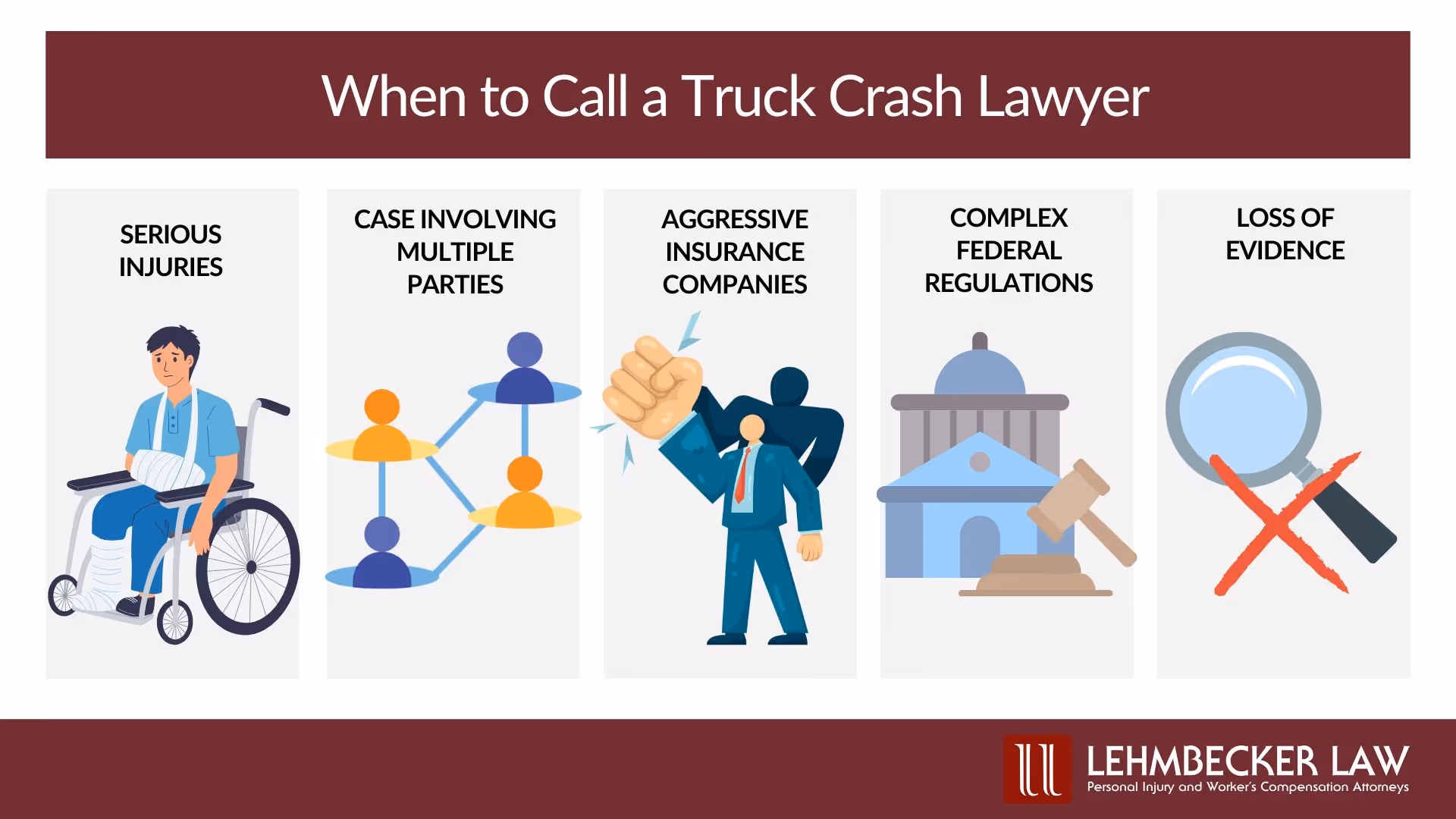 When to Call a Truck Crash Lawyer