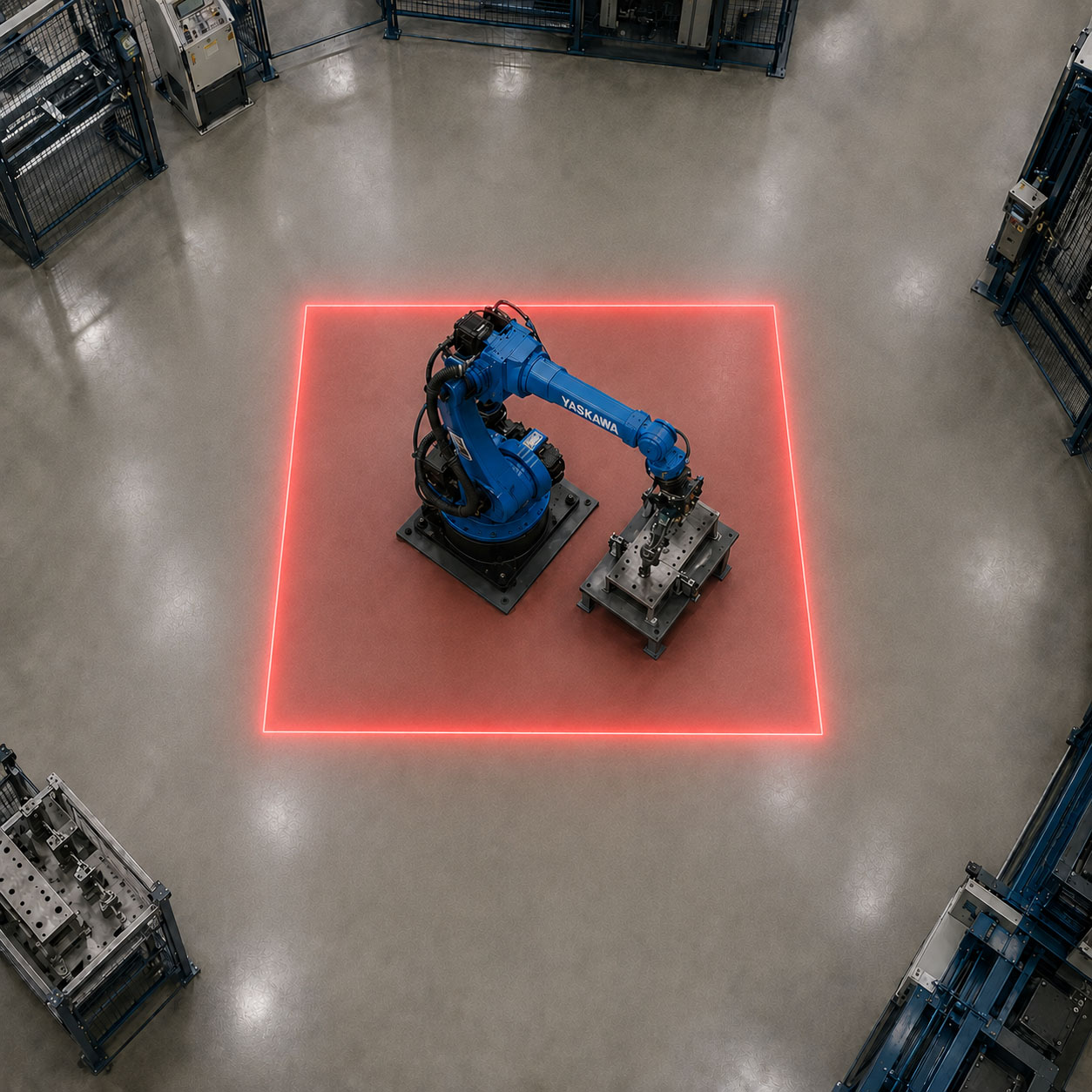 Sikkerhetssoner i robotiserte anlegg: Slik skaper vi trygghet uten å ofre flyten