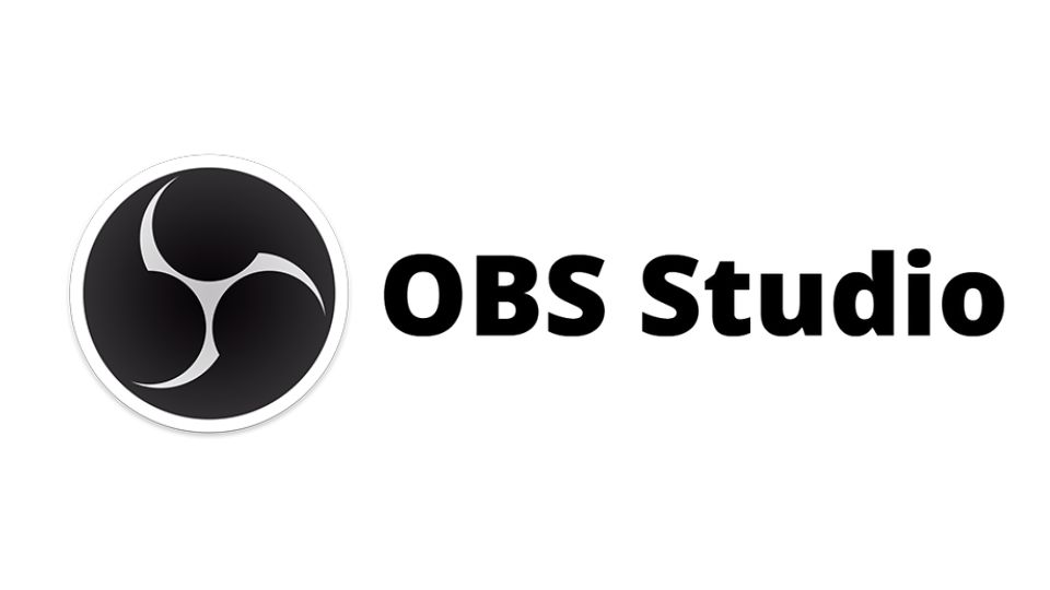 OBS Studio's black logo.