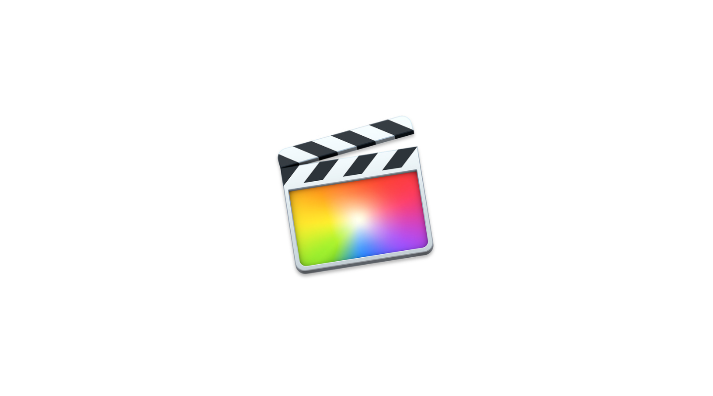 A logo of Final Cut Pro