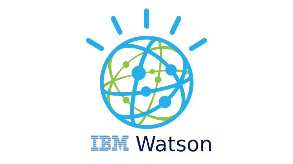 IBM Watson's blue and green logo.