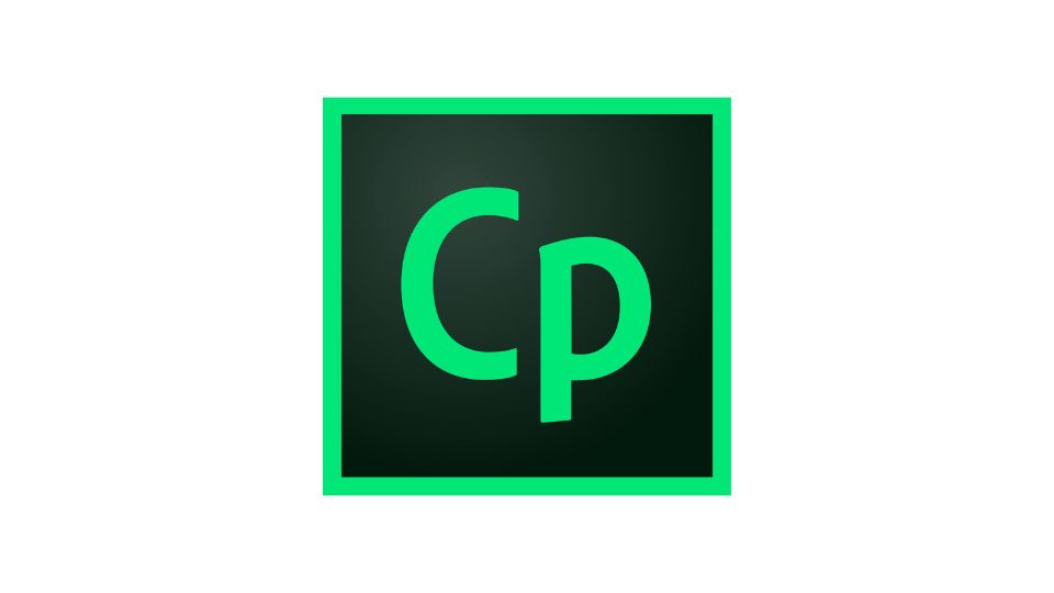 Adobe Captive's green and black logo.