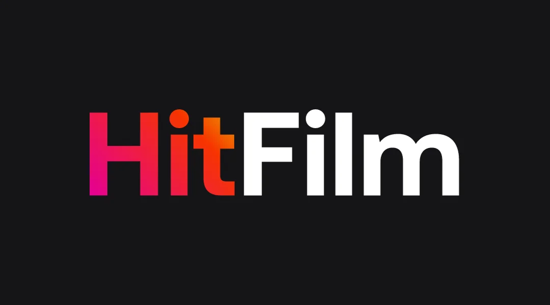 HitFilm Express' logo on a black background
