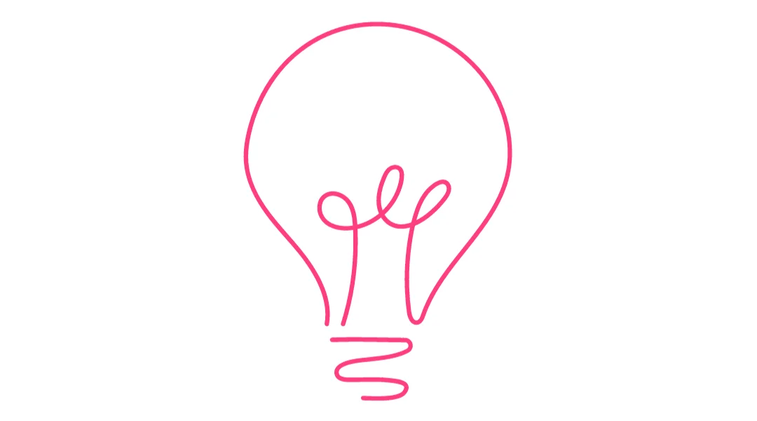 A lightbulb