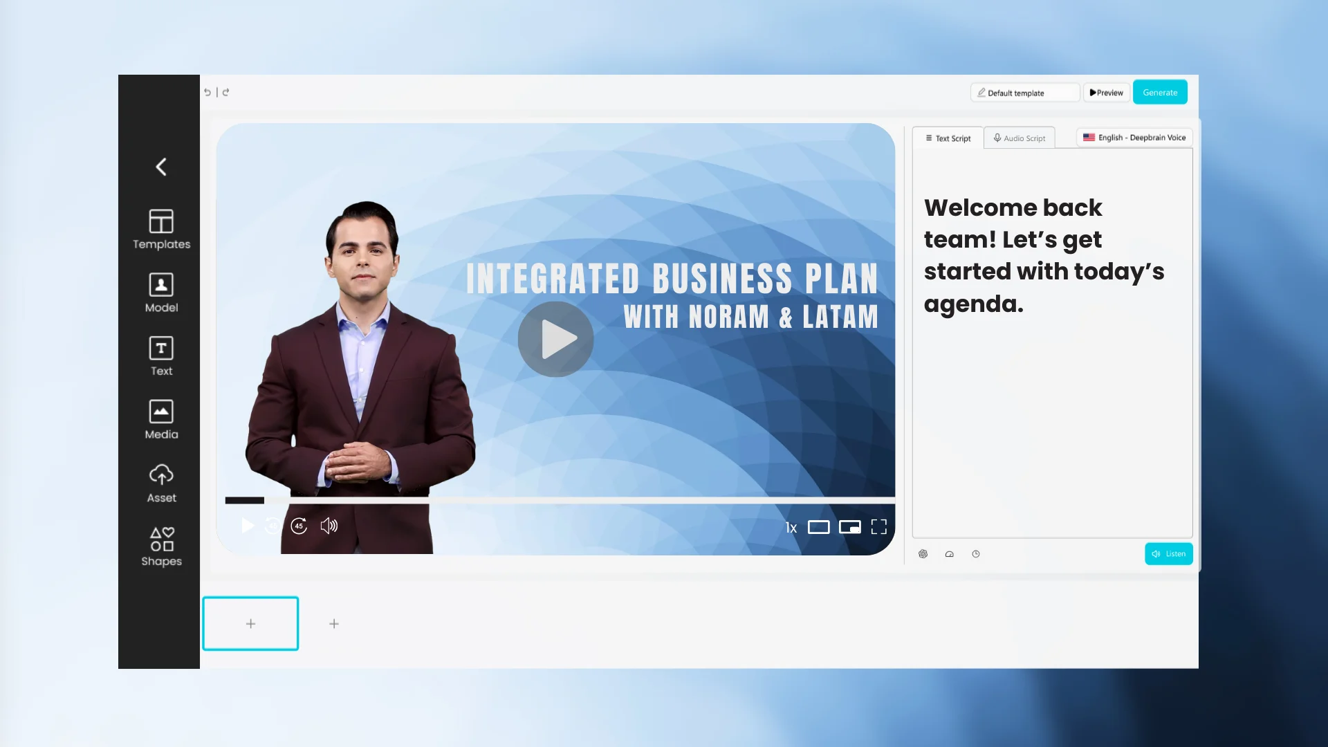 Trình tạo video AI mạnh mẽ