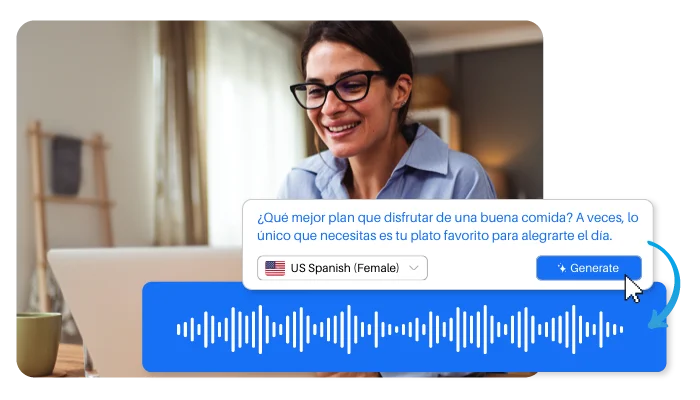 Custom US Spanish AI Voiceover