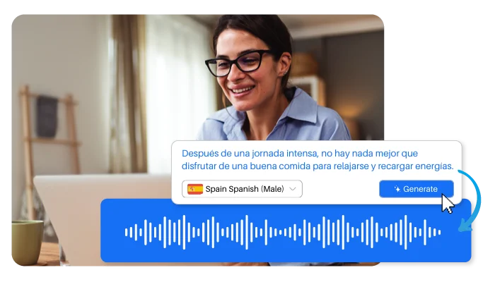 Custom Castilian Spanish AI Voiceover